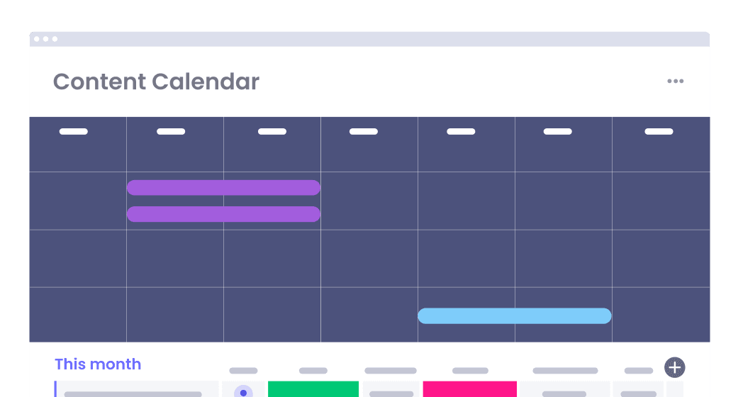 Content Calendar