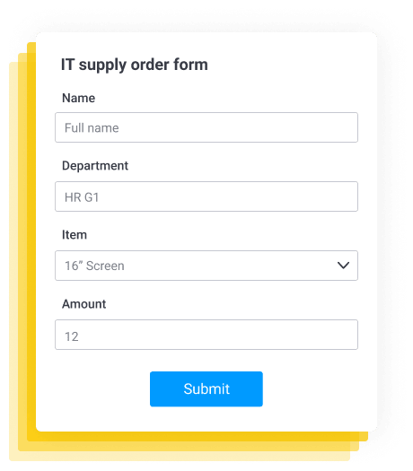 Order form